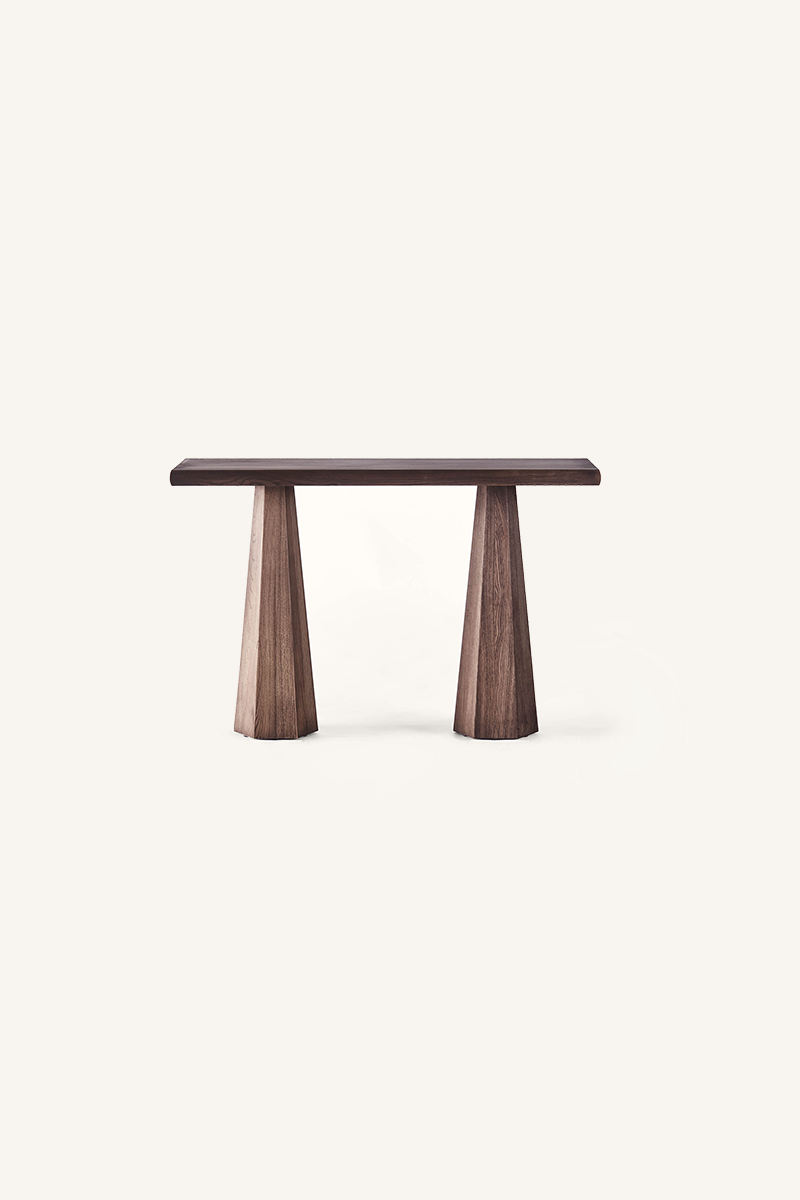 the hexagon console table